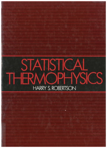Statistical Thermophysics