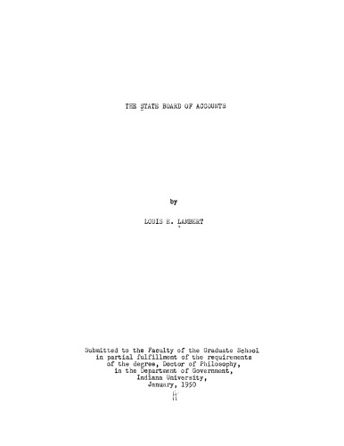 The State Board of Accounts