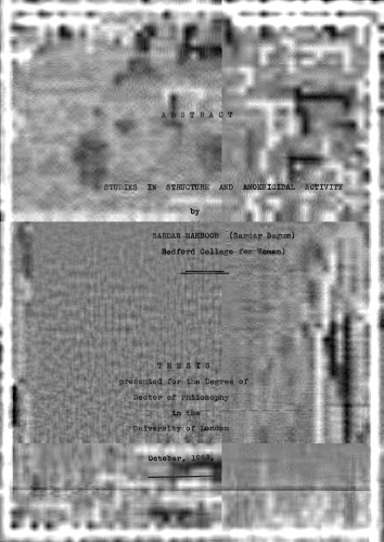 Studies in structure and amoebicidal activity