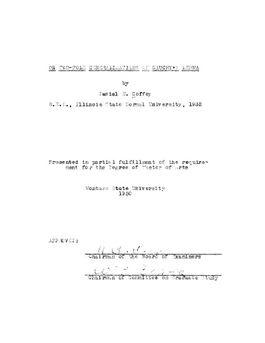 On Two-Fold Generalizations of Cauchy’s Lemma
