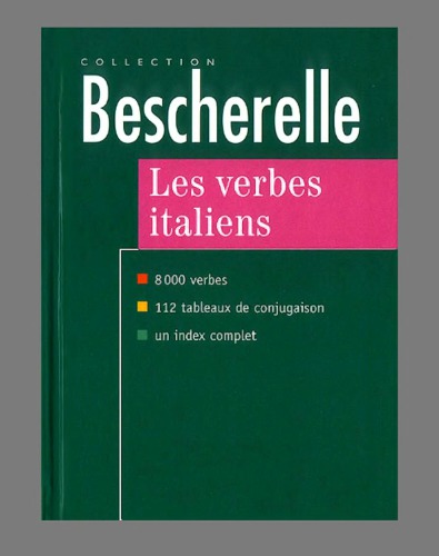 Les verbes italiens (numérisation améliorée, avec possibilité de recherche dans le texte)