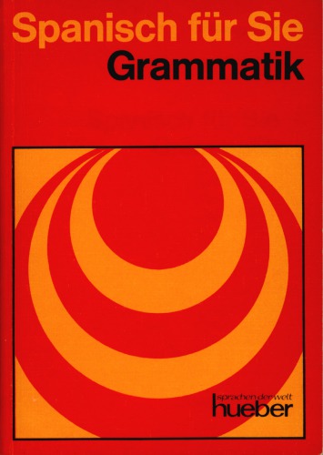 Spanisch für Sie - Grammatik