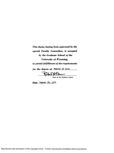 A study of youth problems in two selected Wyoming high schools