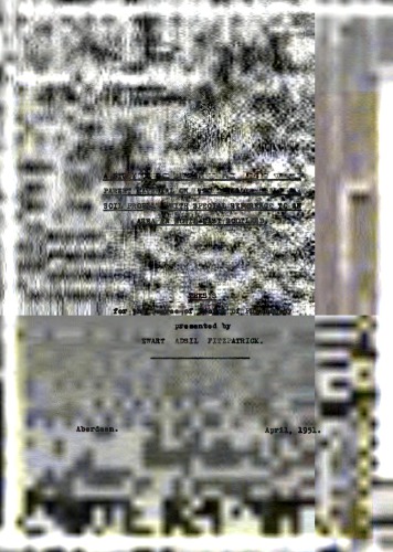 A study of the effect of the nature of the parent material on the development of the soil profile with special reference to an area in north-east scotland