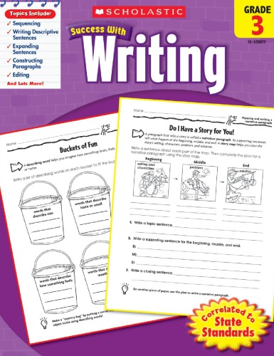 Scholastic Success With Writing Grade 3