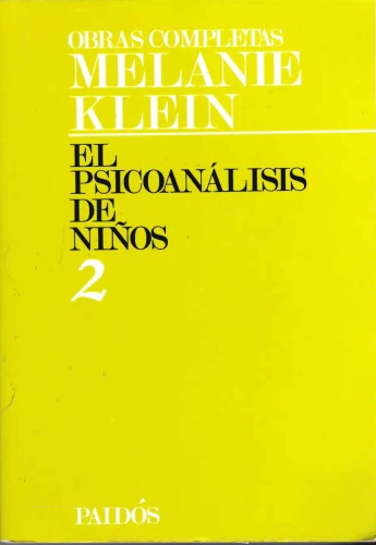 Obras completas II. El psicoanálisis de niños
