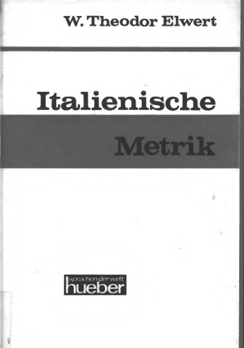 Italienische Metrik