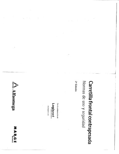 Carretilla Frontal Contrapesada Normas de Uso y Seguridad