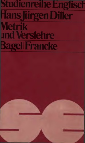 Metrik und Verslehre (Studienreihe Englisch)