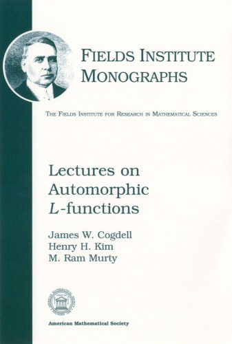 Lectures on Automorphic L-functions