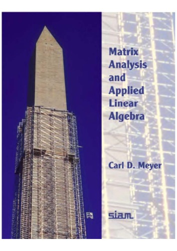 Matrix analysis & applied linear algebra