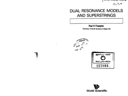 Dual Resonance Models and Superstrings