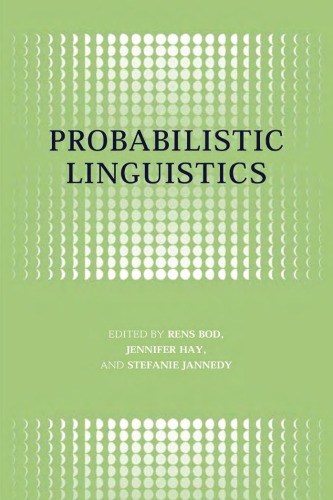 Probabilistic linguistics