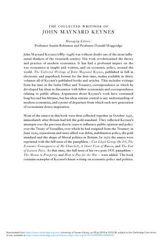 Essays in Persuasion