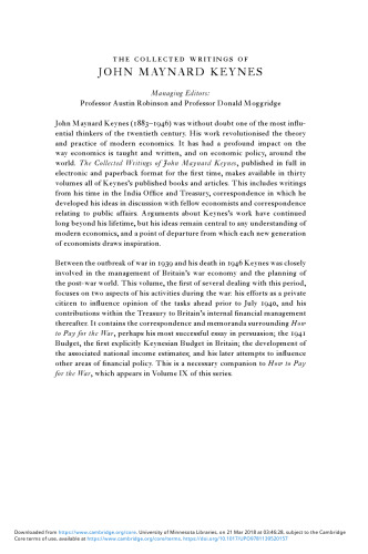 Activities 1939-1945: Internal War Finance