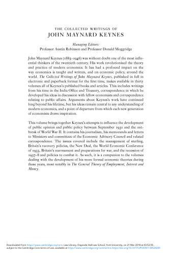 Activities 1931-1939: World Crises and Policies in Britain and America