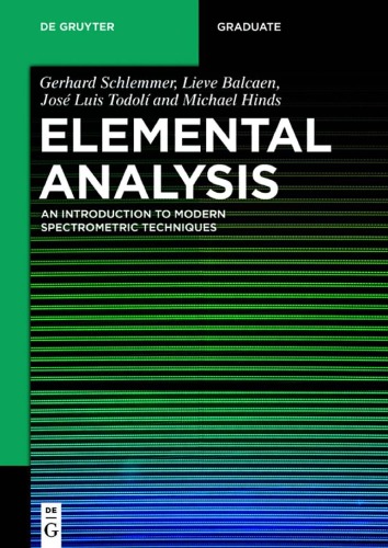Elemental Analysis: An Introduction to Modern Spectrometric Techniques