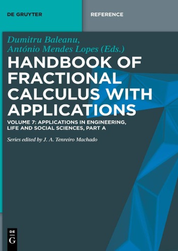 Handbook of Fractional Calculus with Applications