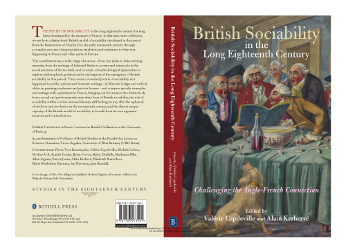 British Sociability in the Long Eighteenth Century: Challenging the Anglo-French Connection
