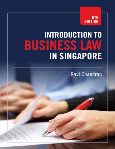 Introduction To Business Law In Singapore