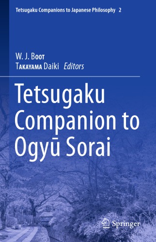Tetsugaku Companion To Ogyu Sorai