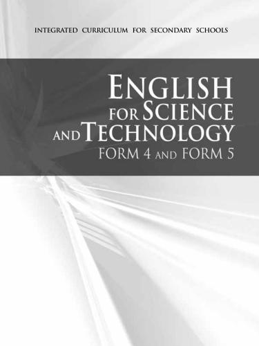 SPM English for Science and Technology Form 4 and 5