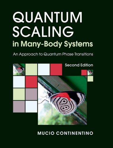 Quantum Scaling in Many-Body Systems: An Approach to Quantum Phase Transitions