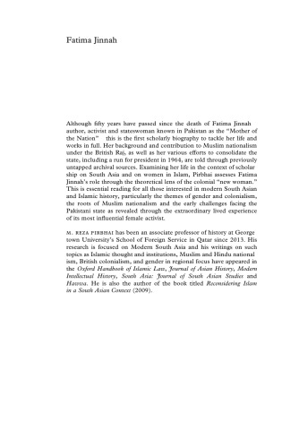 Fatima Jinnah: Mother of the Nation