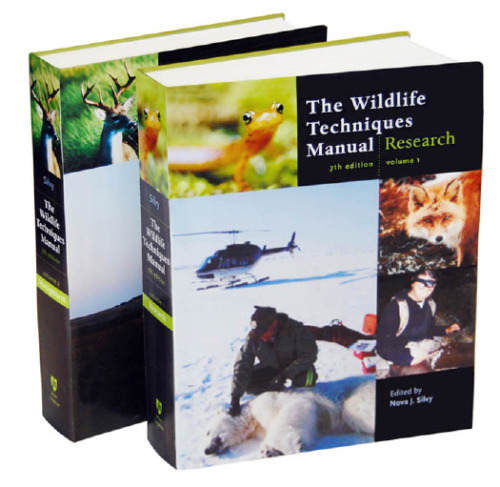 The Wildlife Techniques Manual: Volume 1: Research. Volume 2: Management 2-vol. set