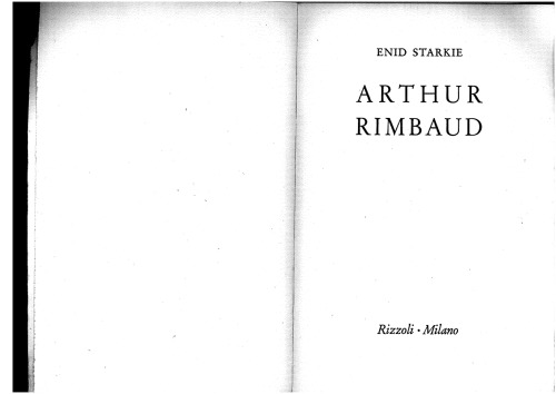 Arthur Rimbaud. Vita e opere di un poeta maledetto