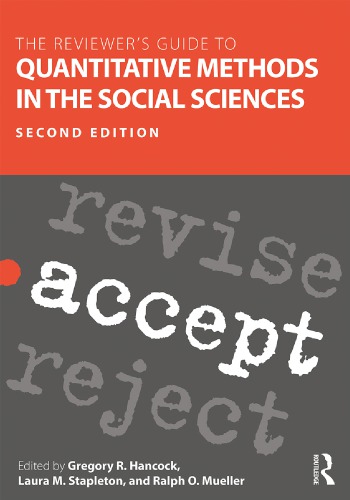 The Reviewer’s Guide to Quantitative Methods in the Social Sciences