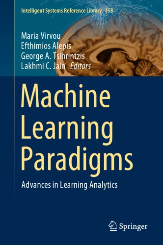 Machine Learning Paradigms: Advances in Learning Analytics