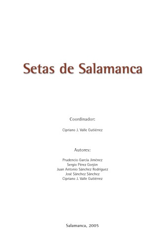 Setas de salamanca