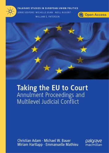 Taking the EU to Court: Annulment Proceedings and Multilevel Judicial Conflict