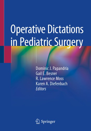 Operative Dictations in Pediatric Surgery
