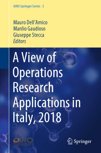 A View of Operations Research Applications in Italy, 2018