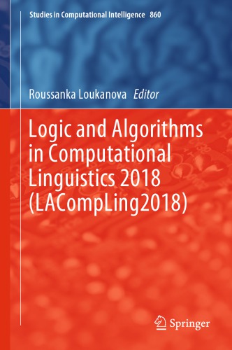 Logic and Algorithms in Computational Linguistics 2018 (LACompLing2018)