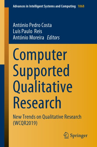 Computer Supported Qualitative Research: New Trends on Qualitative Research (WCQR2019)