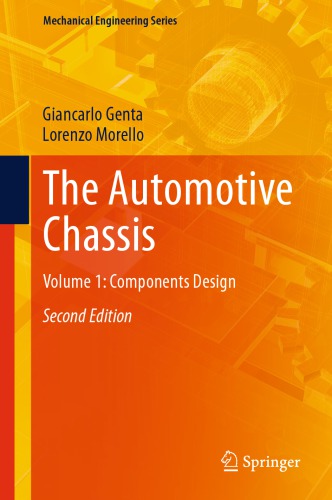The Automotive Chassis: Volume 1: Components Design
