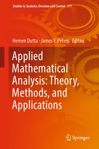 Applied Mathematical Analysis: Theory, Methods, and Applications