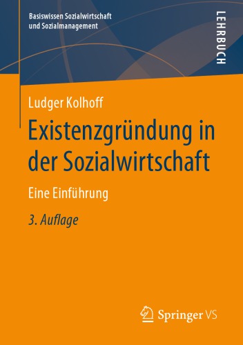 Existenzgründung in der Sozialwirtschaft: Eine Einführung