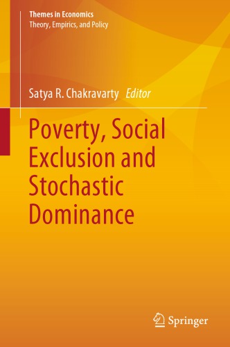 Poverty, Social Exclusion and Stochastic Dominance