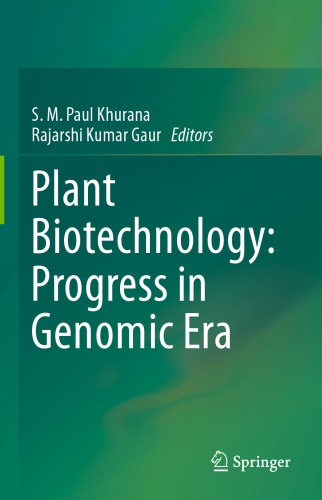 Plant Biotechnology: Progress in Genomic Era