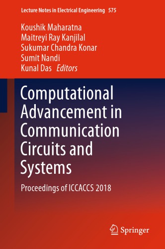 Computational Advancement in Communication Circuits and Systems: Proceedings of ICCACCS 2018