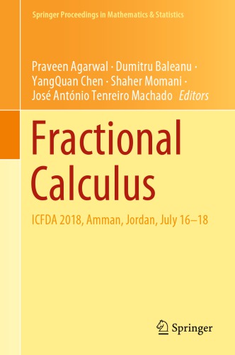 Fractional Calculus: ICFDA 2018, Amman, Jordan, July 16-18