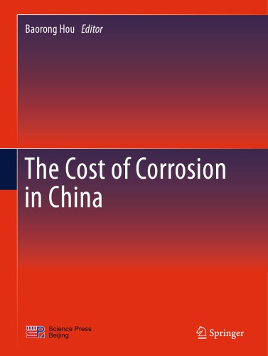 The Cost of Corrosion in China
