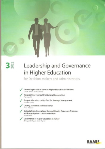 Governance in higher education in Turkey