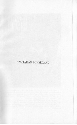 Ex-Italian Somaliland