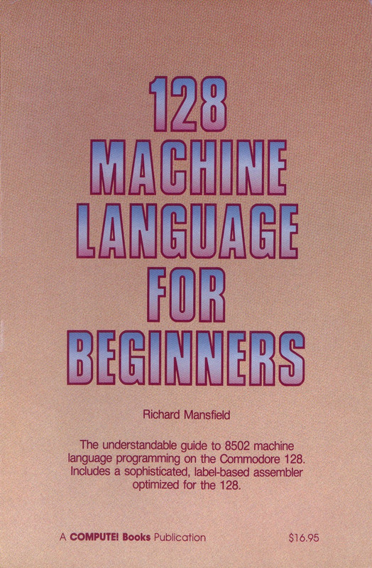 128 machine language for beginners