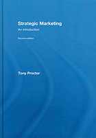 Strategic Marketing: An Introduction
